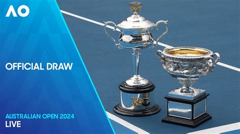 australian open draws|LIVE .